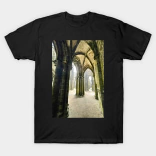 Ruins of St Mathieu Abbey in Fine-Terre T-Shirt